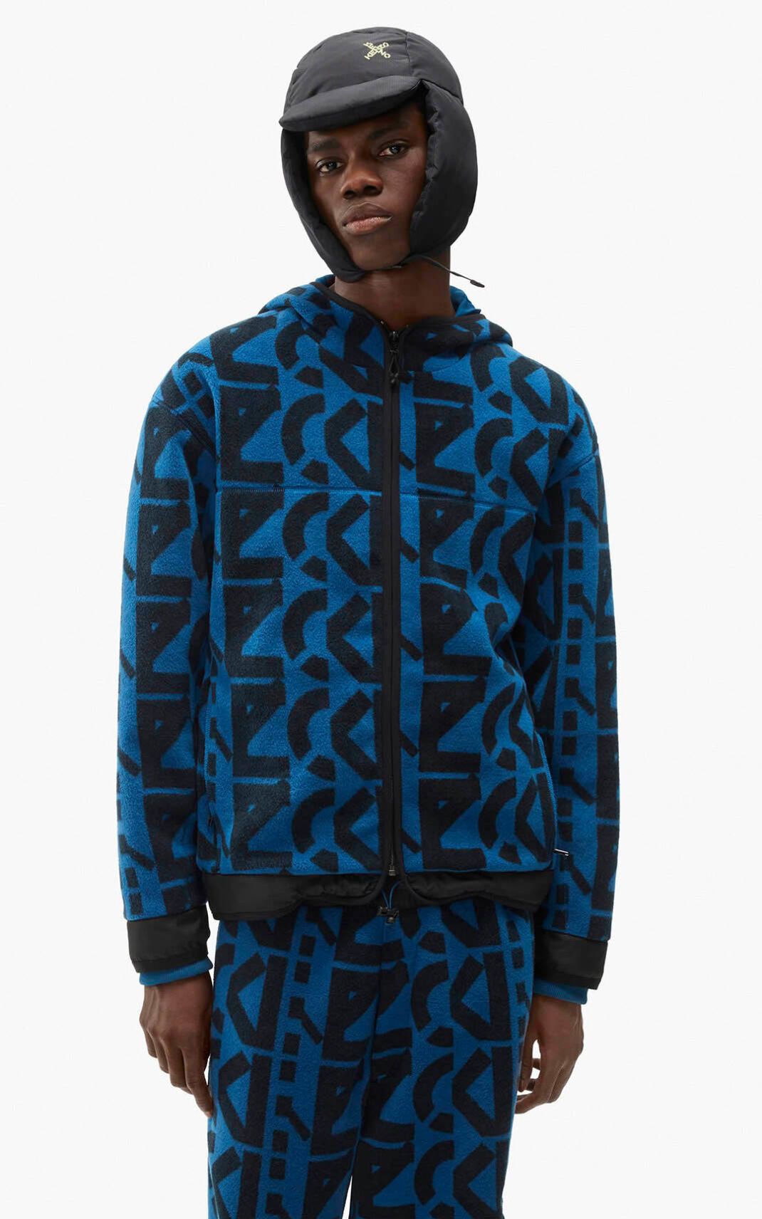 Kenzo zip up monogram Träningsjacka Herr | 17693-SDNB